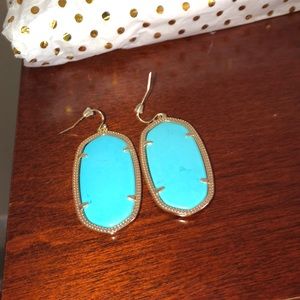 Turquoise Kendra Scott Danielle earrings